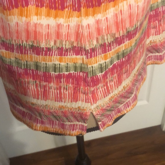 Kim Rogers Multicolored Striped T-Shirt Size Large - Picture 8 of 11